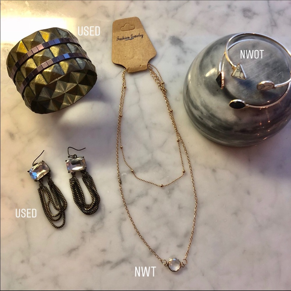 🔚🔜 Bronze + Gold Jewelry Bundle